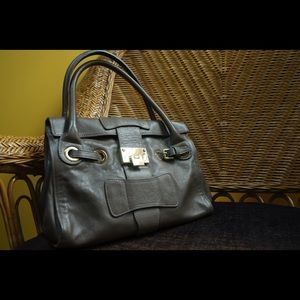 Alberta Di Canio Jimmy Leather Satchel